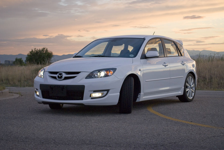 20085 Mazdaspeed 3 in Crystal White Mica